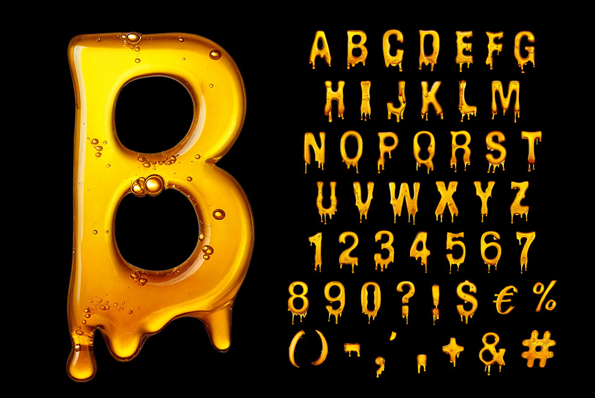 Melted Honey Font Melted Honey Font