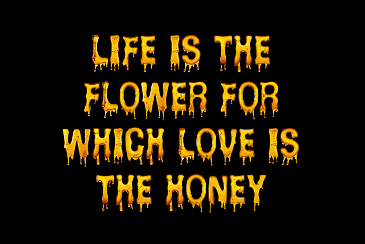 Melted Honey Font Melted Honey Font