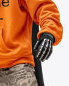 Grim Reaper Wearing Hoodie and Ripped Pants