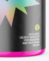 Glossy Plastic Pills Bottle Mockup