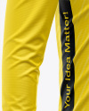Zipper High Neck Long Sleeve Jersey Mockup