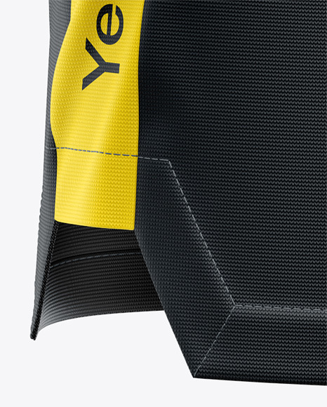 Zipper High Neck Long Sleeve Jersey Mockup