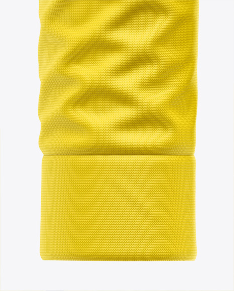 Zipper High Neck Long Sleeve Jersey Mockup