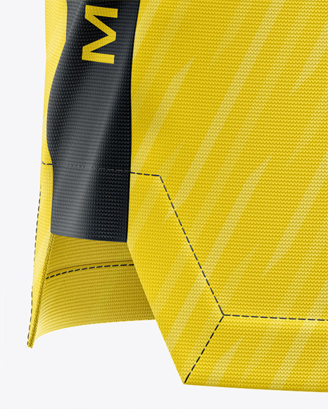 Zipper High Neck Long Sleeve Jersey Mockup