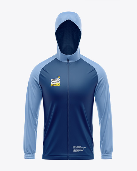 Hooded All Weather Jacket Mockup - Mockup assets