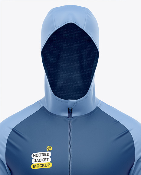 Hooded All Weather Jacket Mockup