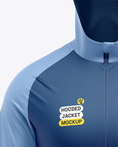 Hooded All Weather Jacket Mockup