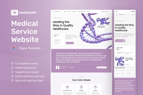 Medihealth - Medical Website - User