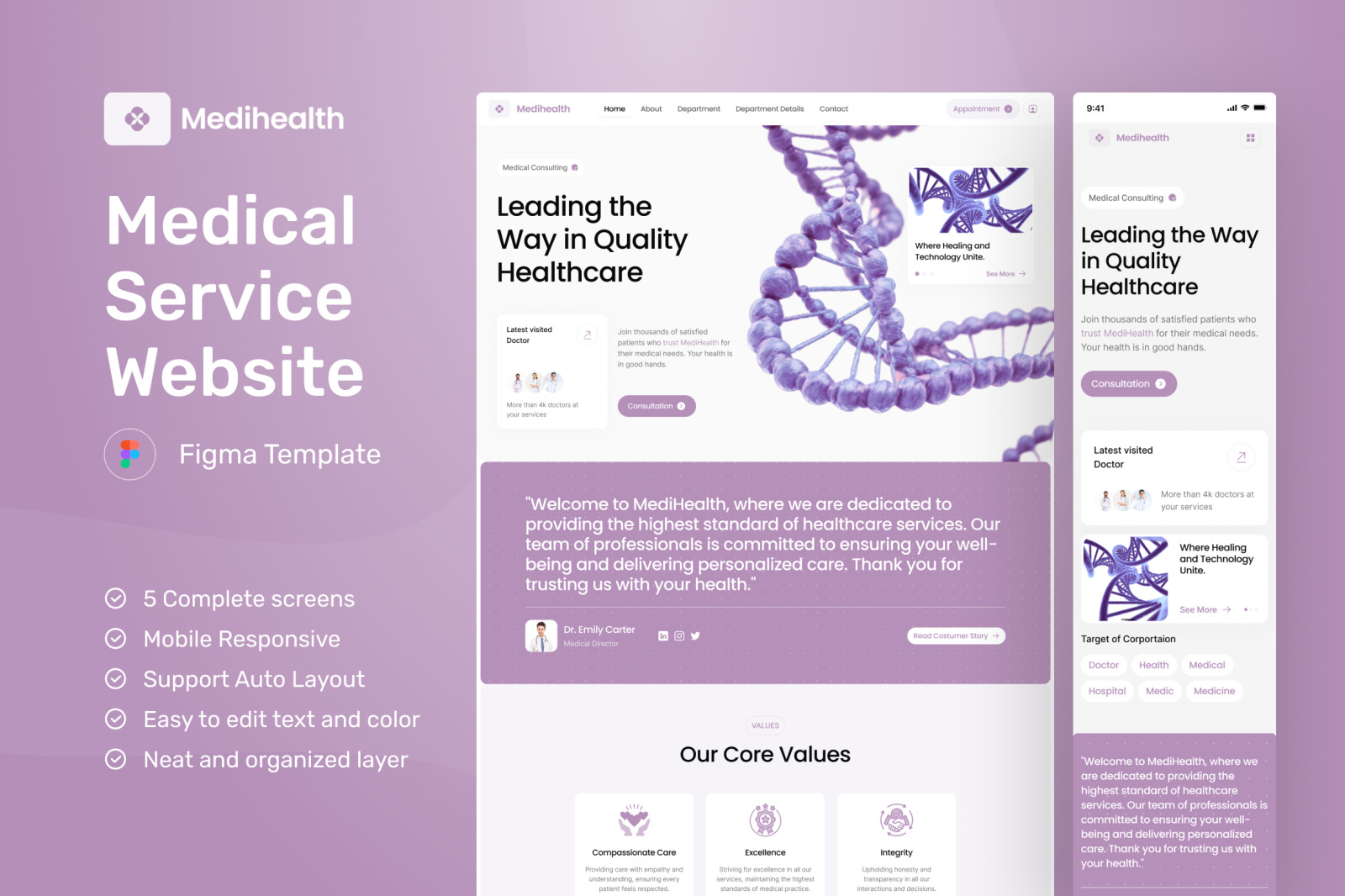 Medihealth - Medical Website Medihealth - Medical Website