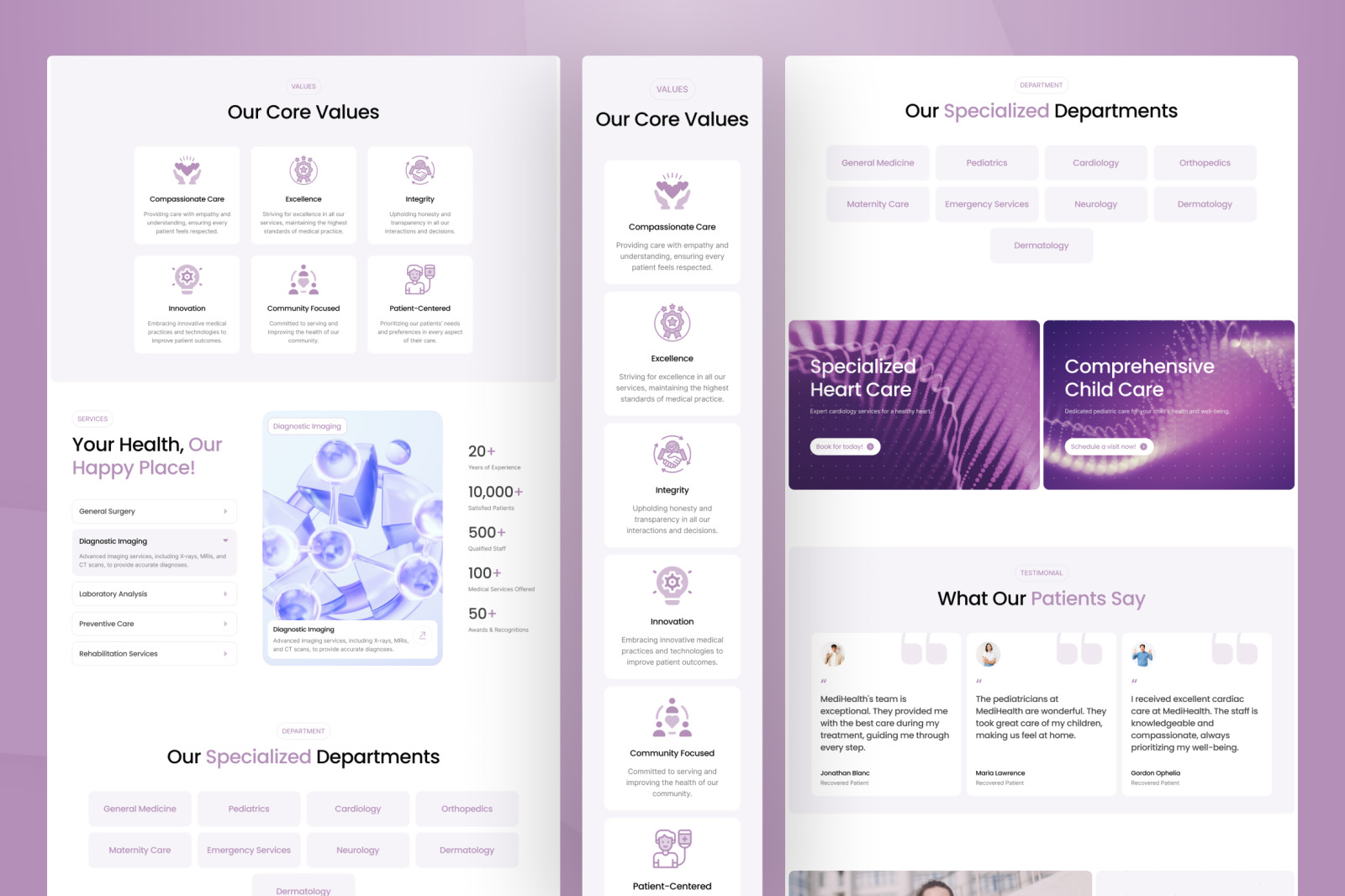 Medihealth - Medical Website Medihealth - Medical Website