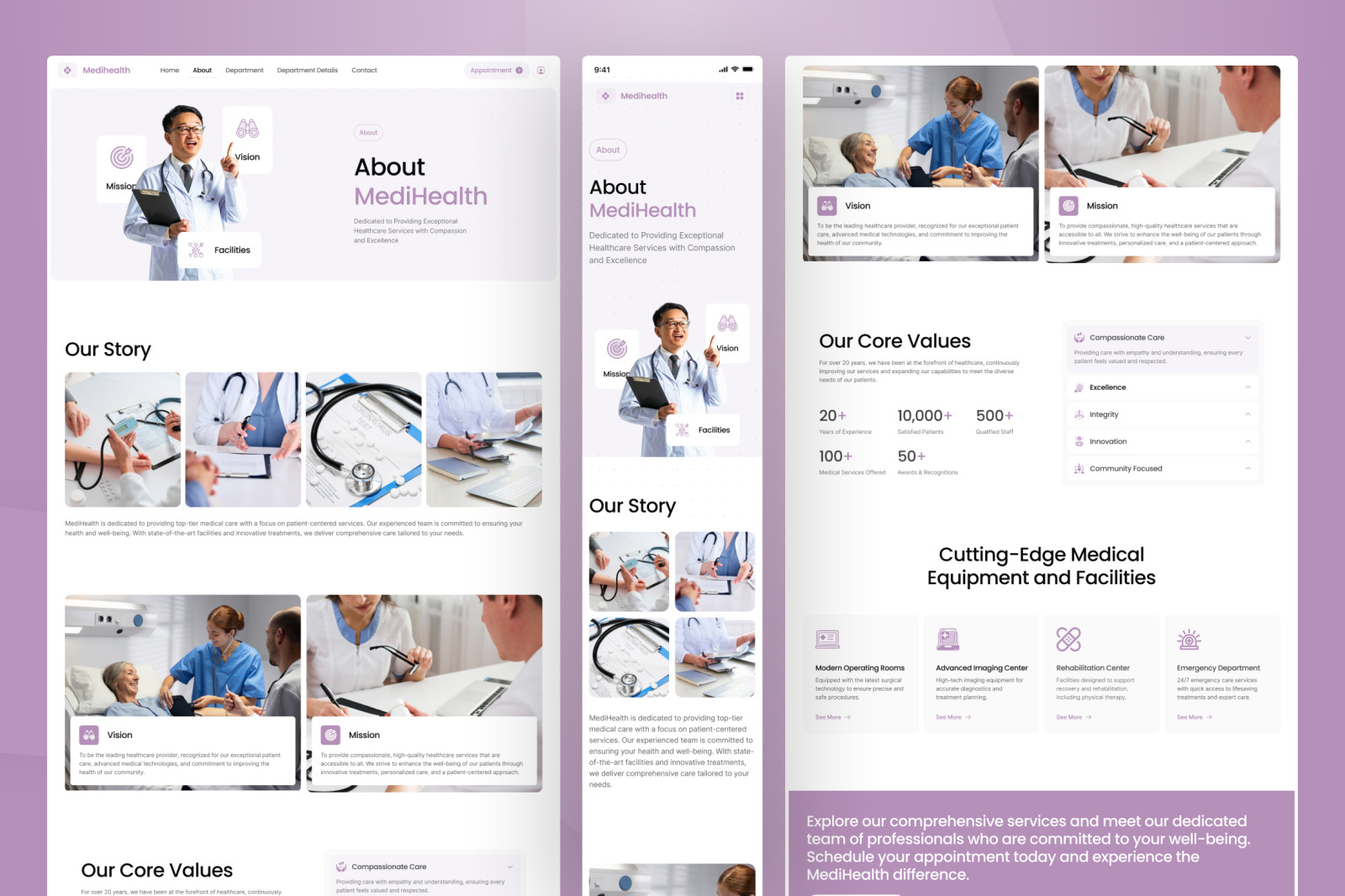 Medihealth - Medical Website Medihealth - Medical Website