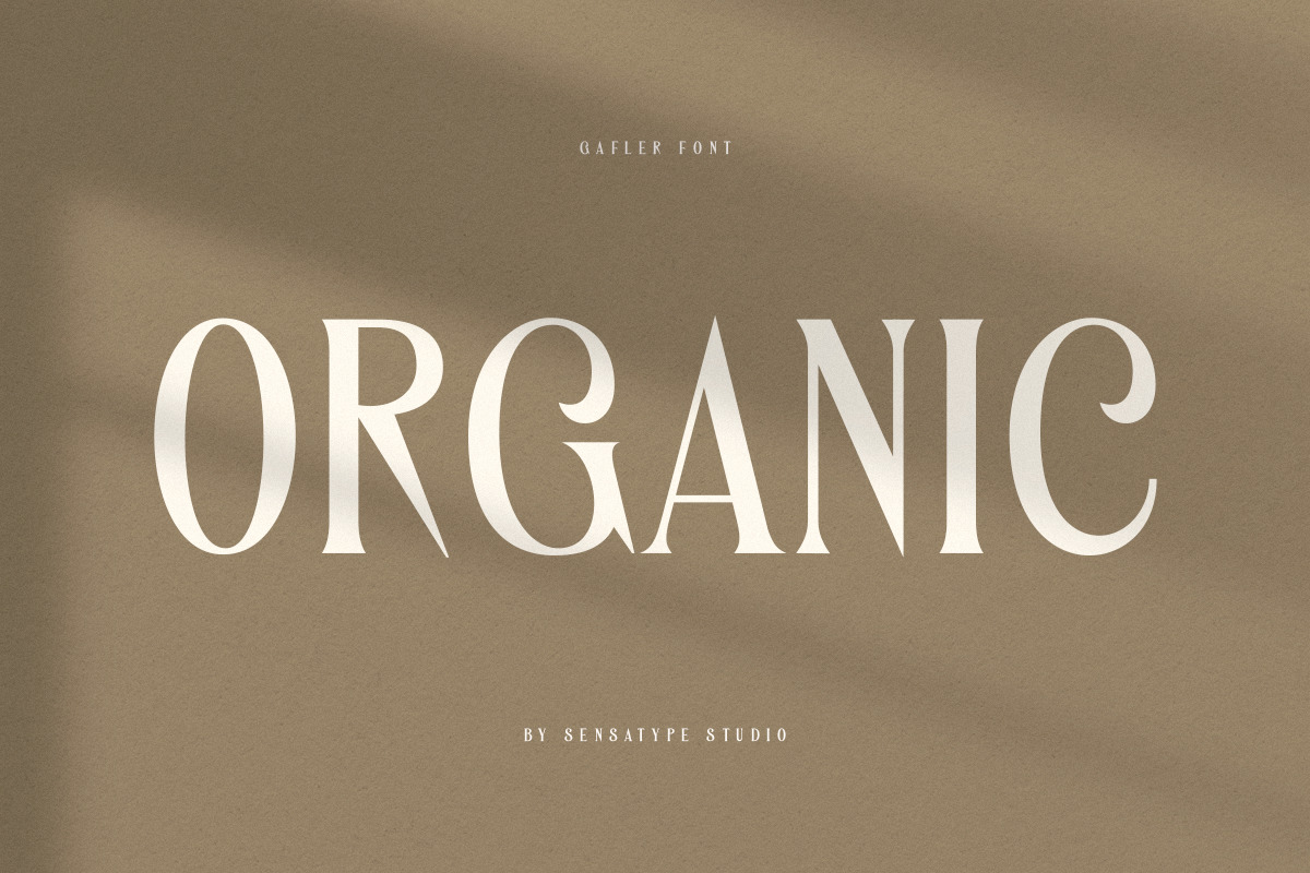 Gafler - Classy Vintage Font Gafler - Classy Vintage Font