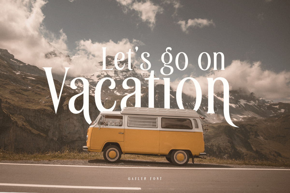 Gafler - Classy Vintage Font Gafler - Classy Vintage Font