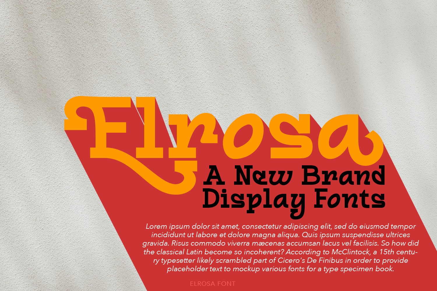 Elrosa Font Elrosa Font