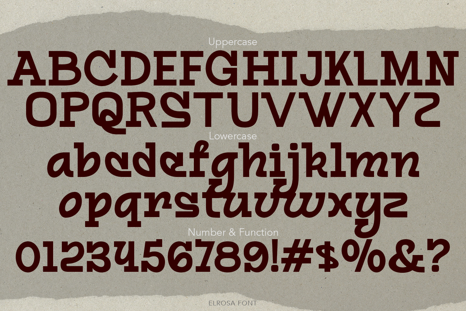 Elrosa Font Elrosa Font