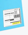 Textured Paper Shopping Bag Mockup
