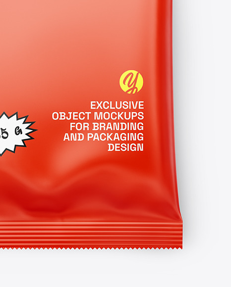 Matte Snack Package Mockup