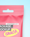 Matte Snack Package Mockup