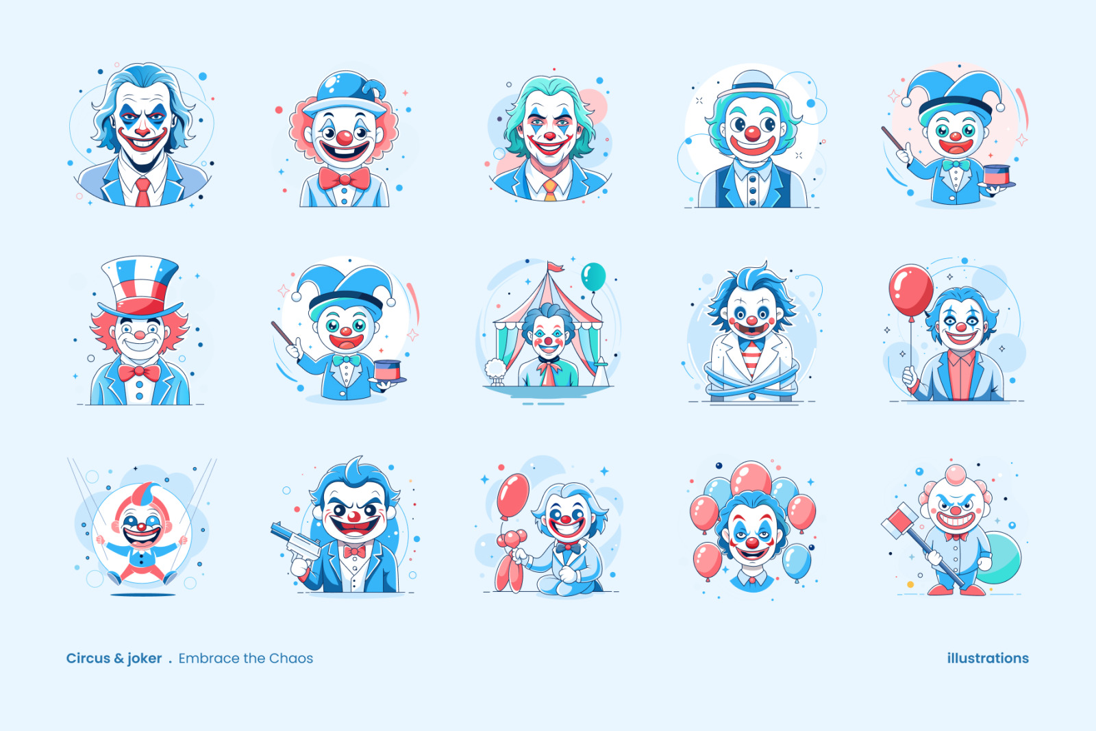 Circus Performer Illustrations Circus Performer Illustrations