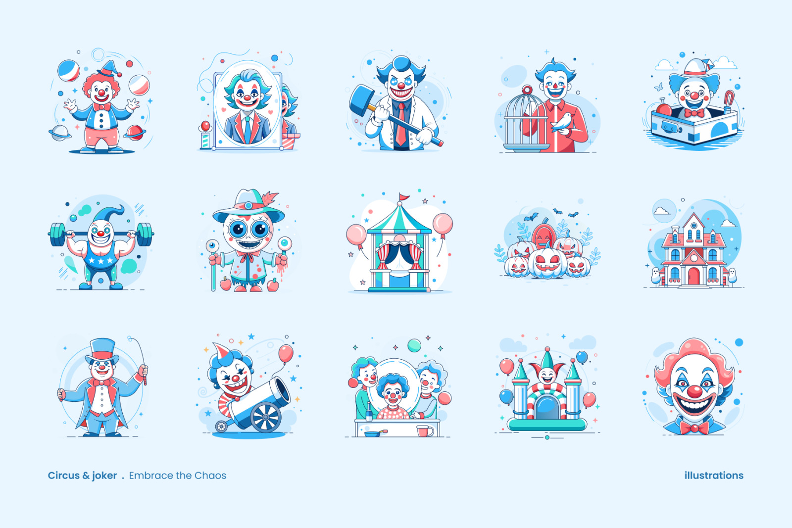 Circus Performer Illustrations Circus Performer Illustrations