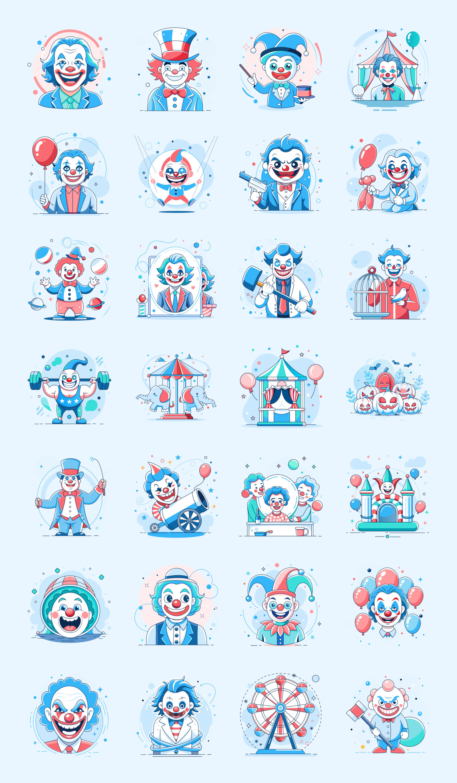 Circus Performer Illustrations Circus Performer Illustrations