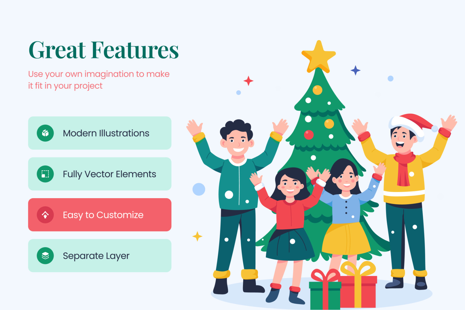 Christmas Characters Illustrations Christmas Characters Illustrations