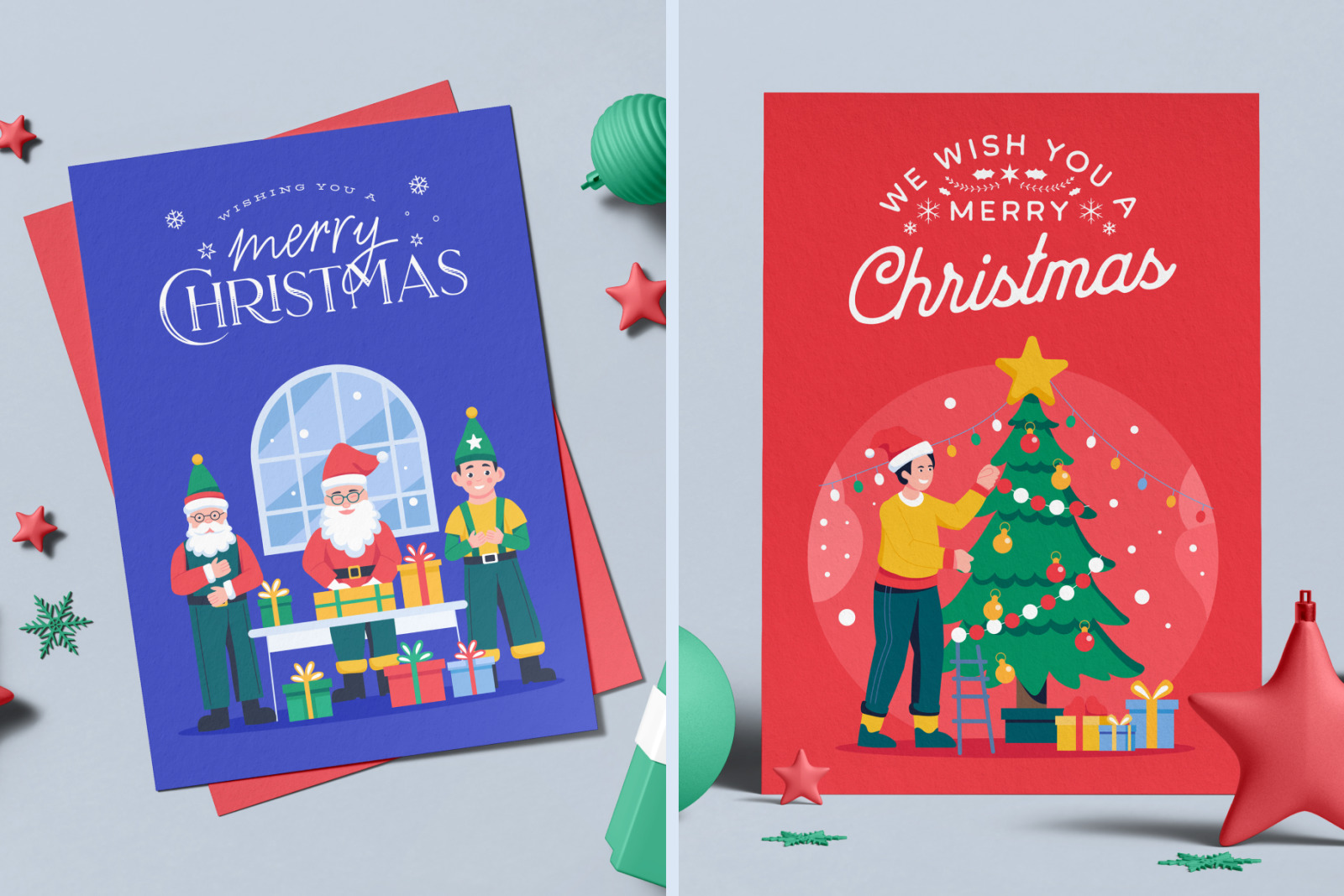 Christmas Characters Illustrations Christmas Characters Illustrations