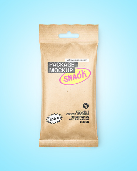 Kraft Snack Package Mockup