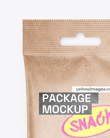 Kraft Snack Package Mockup