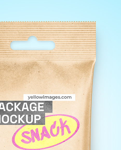 Kraft Snack Package Mockup
