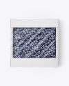 Box With Blueberries Mockup