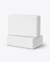 Two Foam Yoga Blocks Mockup