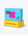 Two Foam Yoga Blocks Mockup
