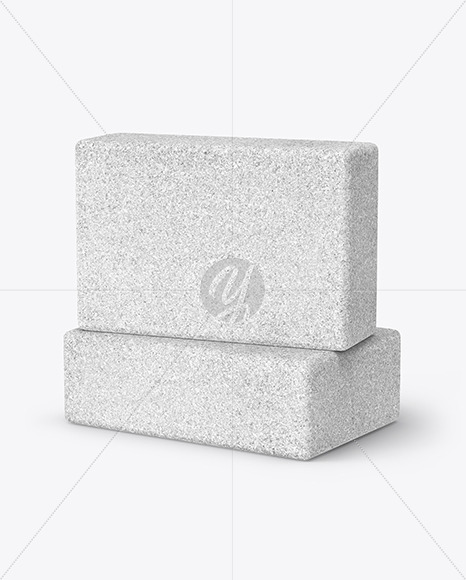 Two Cork Yoga Blocks Mockup