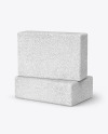 Two Cork Yoga Blocks Mockup