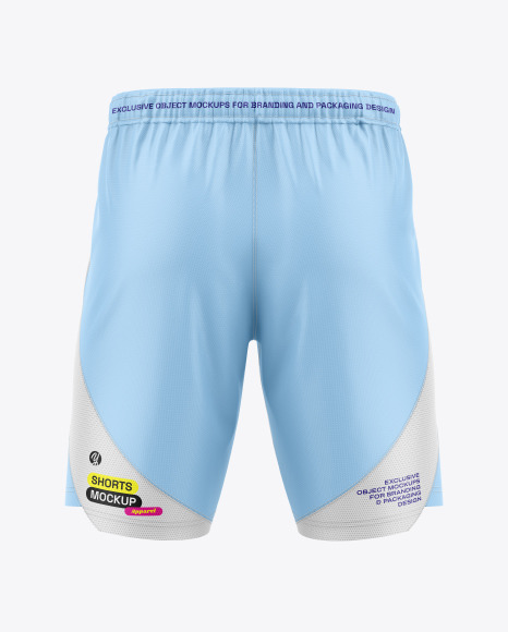 Shorts Mockup - Back View
