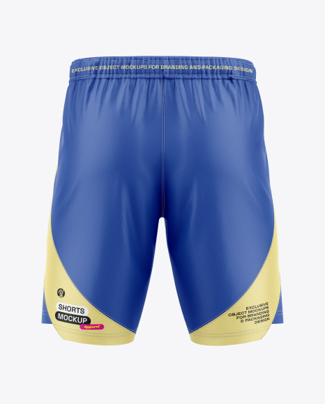 Shorts Mockup - Back View