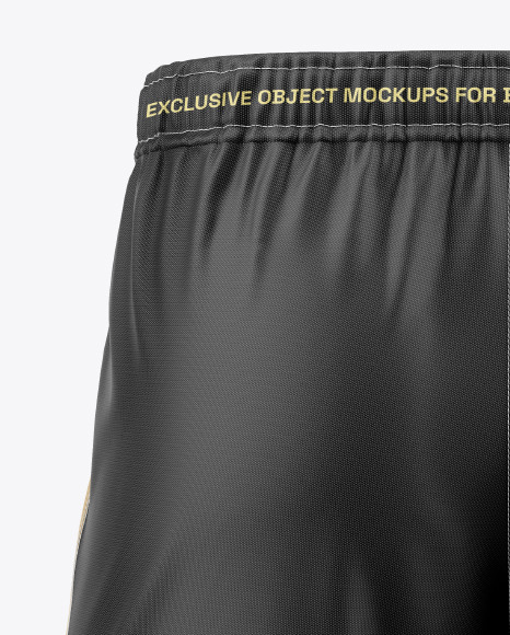 Shorts Mockup - Back View