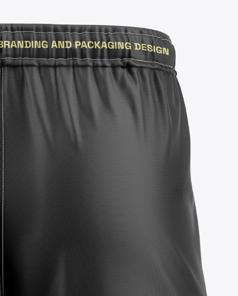 Shorts Mockup - Back View