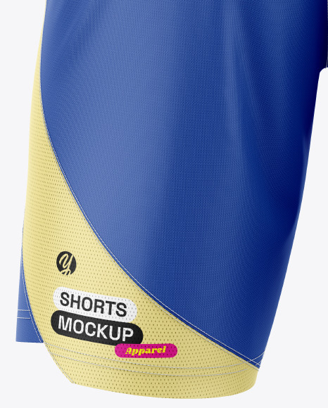 Shorts Mockup - Back View