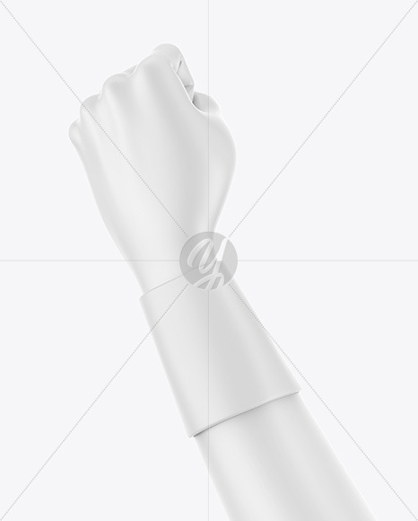 Rubber Wristband Mockup