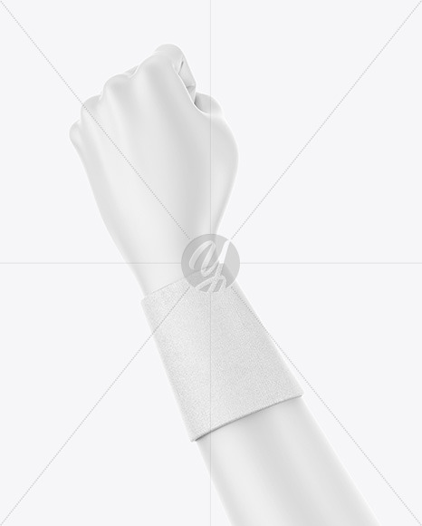Polyester Wristband Mockup