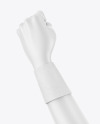 Polyester Wristband Mockup