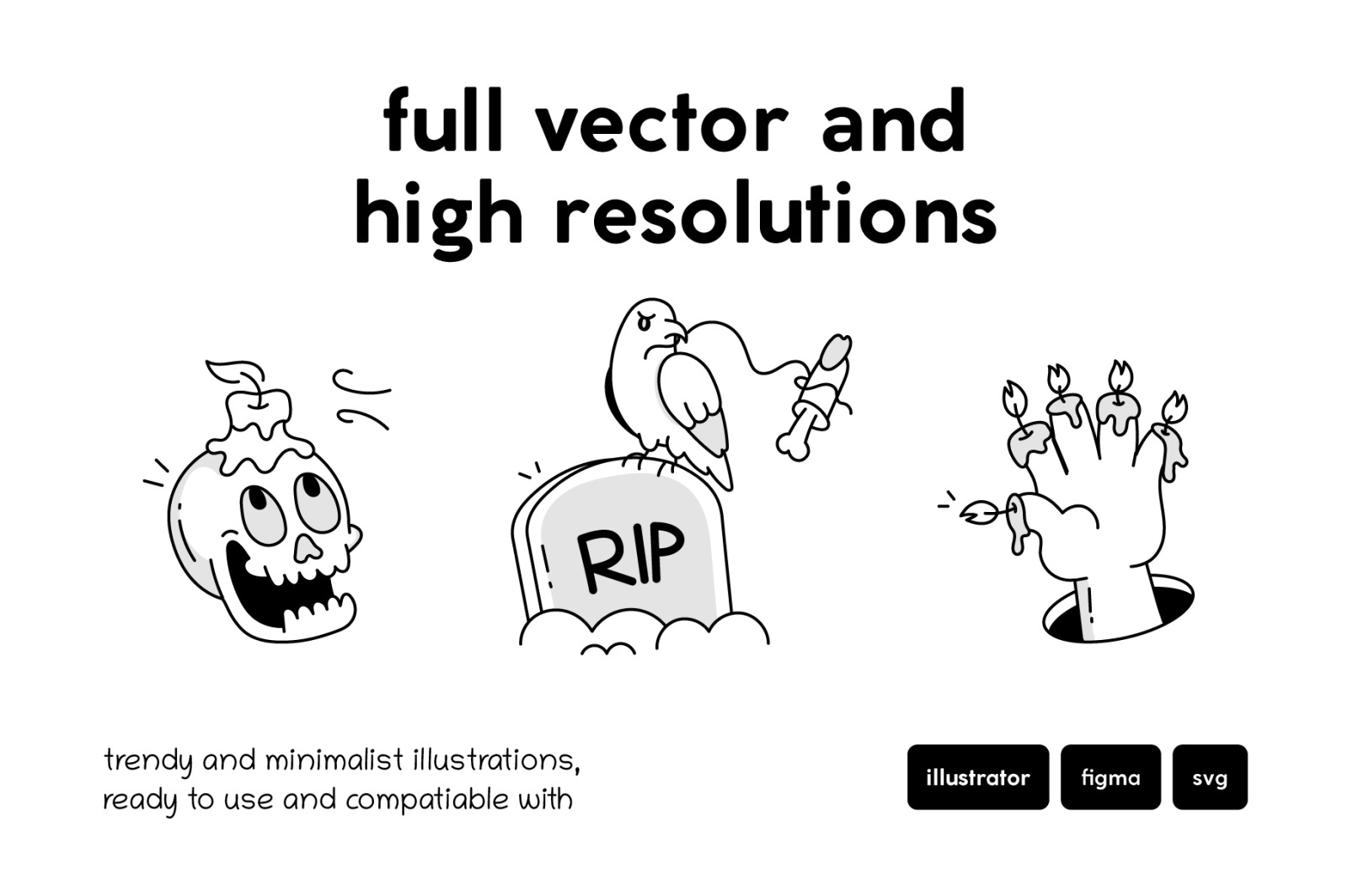 Gothic Doodle Icons Gothic Doodle Icons