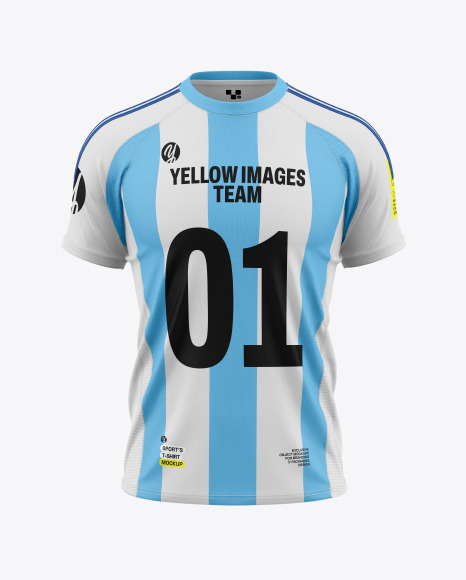 Soccer Jersey Mockup - Front View
