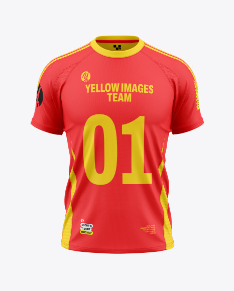 Soccer Jersey Mockup - Front View