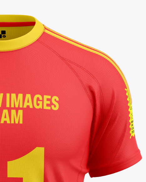 Soccer Jersey Mockup - Front View