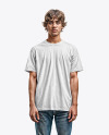 Young Man in a T-Shirt Mockup