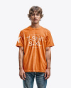 Young Man in a T-Shirt Mockup