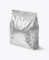 Metallic Food Bag Mockup